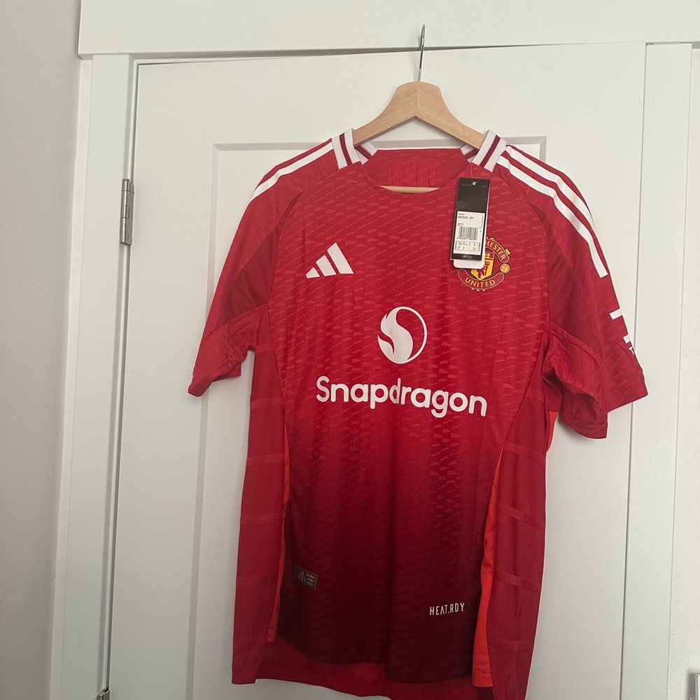 Adidas Red Manchester United Jersey